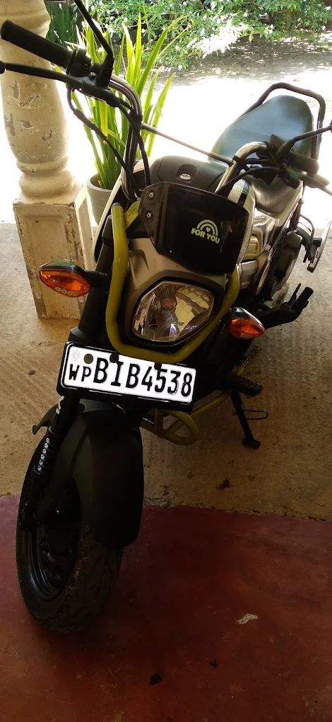 Honda Navi adventure-style motorbike for rougher terrain